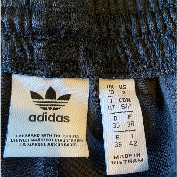 GUC adidas originals PRIMEBLUE SST TRACK PANTS Sz Small three stripe stretch - Picture 7 of 8